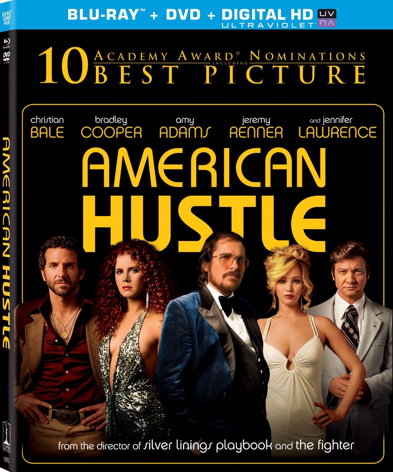 ESCANDALO AMERICANO - AMERICAN HUSTLE -BLU RAY-
